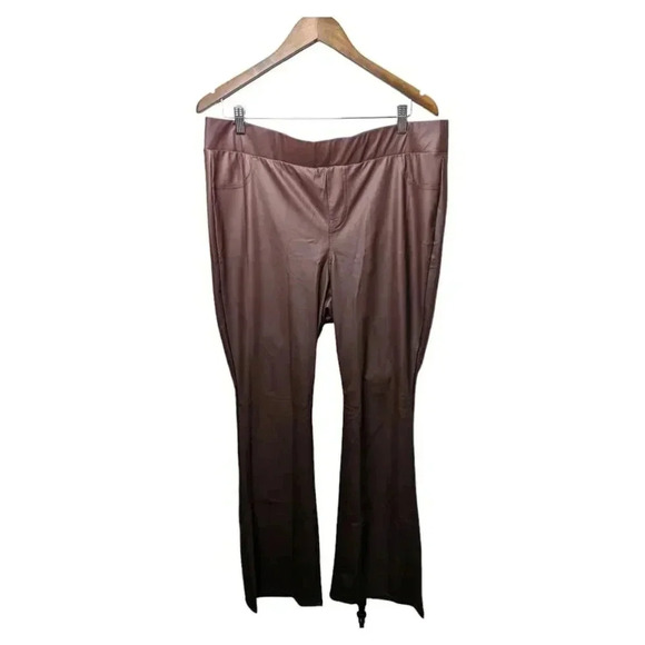 Torrid Full Length Signature Waist Faux Leather Slim Boot Legging Womens Size 2X - Picture 2 of 13